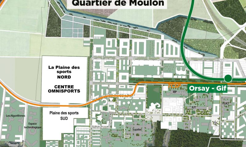 L’EPA Paris-Saclay et l’université Paris-Saclay lancent un avis d’appel public à la concurrence pour la construction du Centre Omnisports