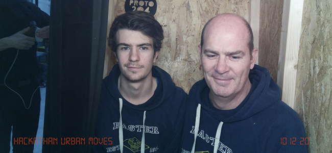 Un étudiant et son père remportent en famille le hackathon Urban Moves à Paris-Saclay