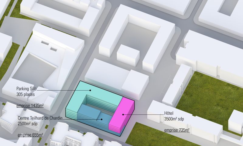 Appel à projet pour un hôtel au cœur du quartier de Moulon.