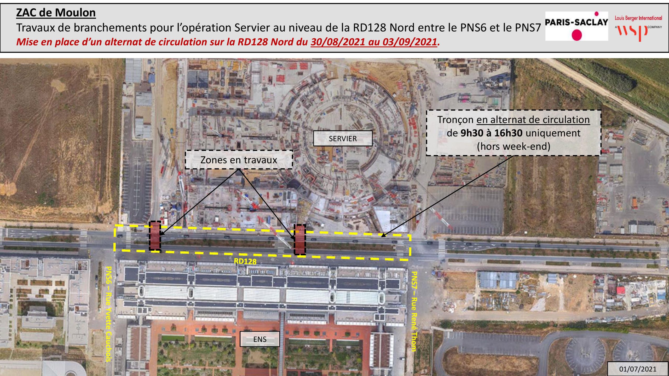 INFO CHANTIER – Quartier de Moulon : Mise en place d’un alternat pour ...