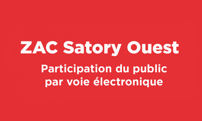 Ouverture de la participation du public par voie électronique pour la ZAC Satory Ouest du 26 mai au 24 juin 2022