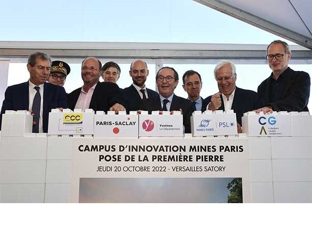 Première pierre du futur campus de l’innovation Mines Paris – PSL