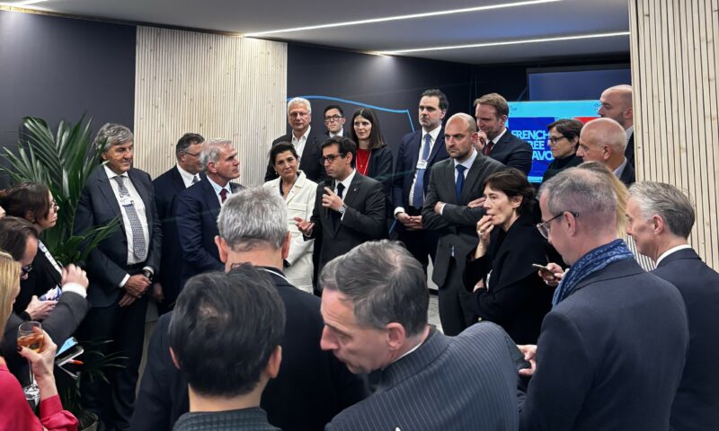 L’écosystème Paris-Saclay rayonne à Davos !