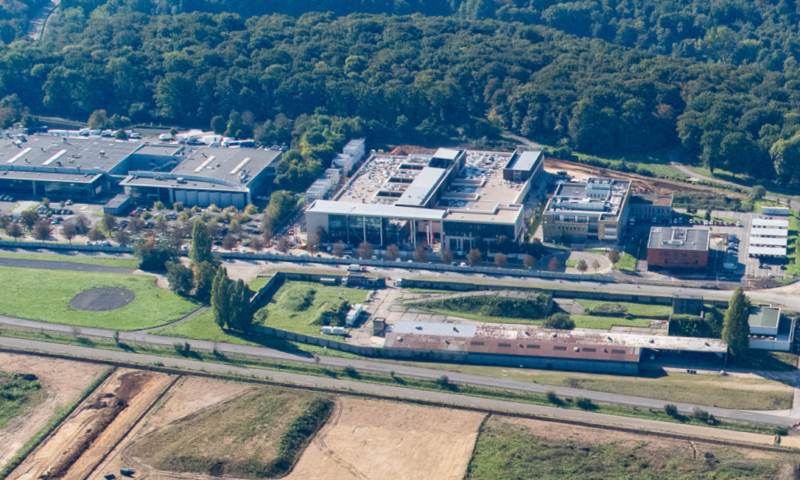 Satory : création d’un parvis avec voie pompier pour Mines ParisTech