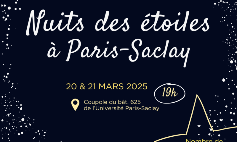 Nuits des étoiles de Paris-Saclay ✨